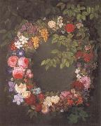 Jensen Johan Garland of flowers china oil painting reproduction